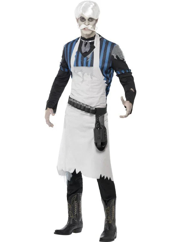 Disfraz de Camarero de Pueblo Fantasma Adultos Smiffys