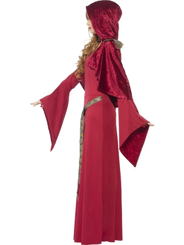 Disfraz de Hechicera Medieval para Mujer Adultos Smiffys