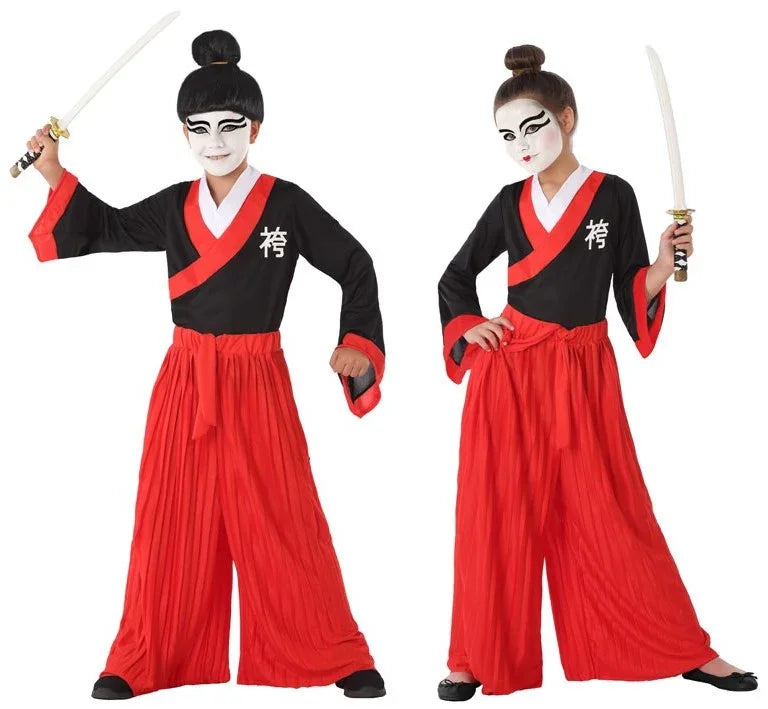 Disfraz de Guerrero Samurái Japonés Infantil Samurai Atosa