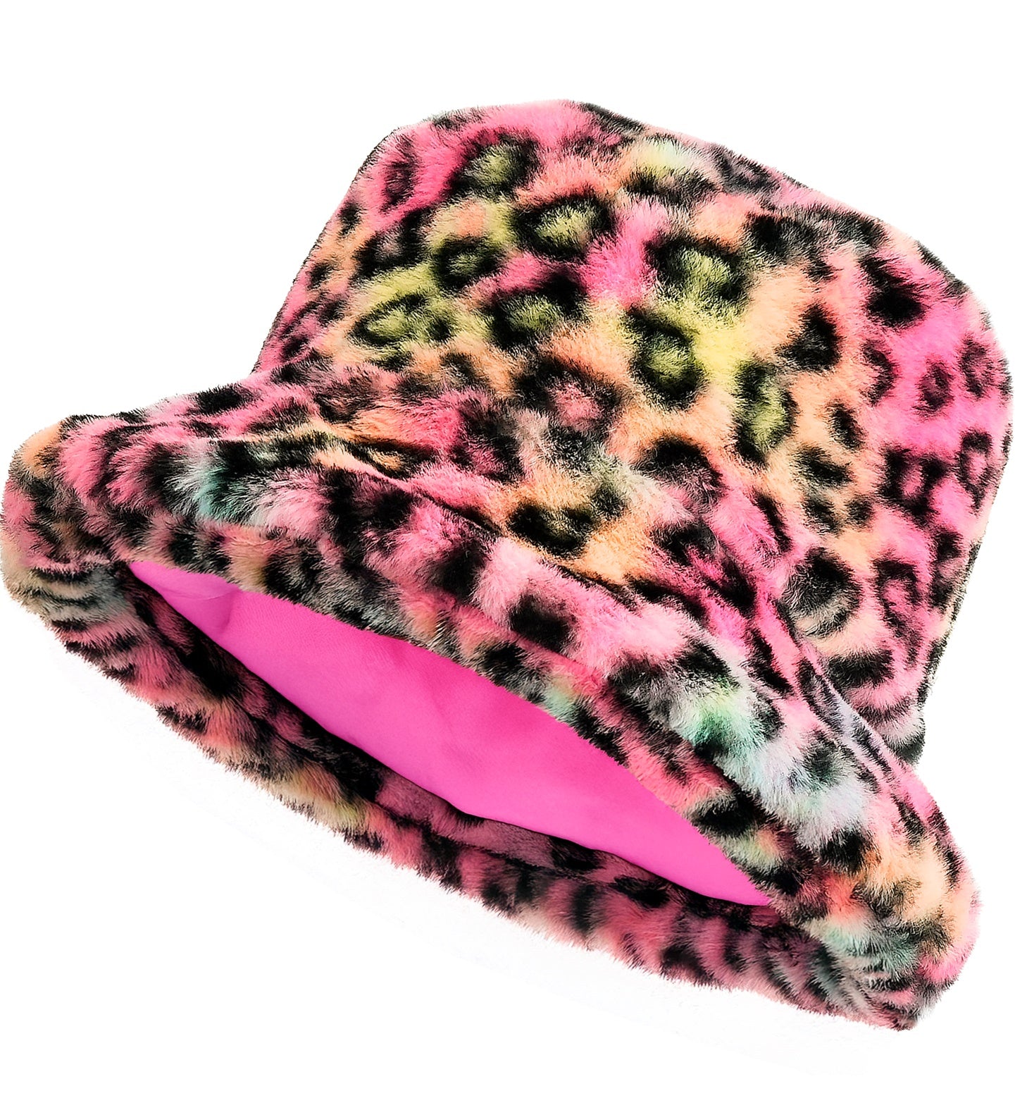 Gorro Pescador de Peluche de Leopardo Multicolor Sombreros y Gorros Widmann