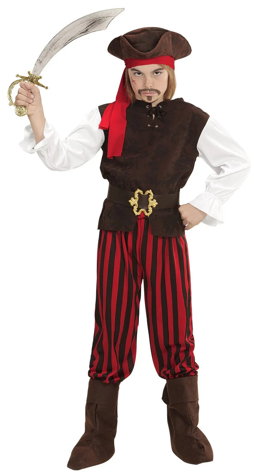 Disfraz de Pirata del Caribe para Niño Piratas Infantiles Widmann