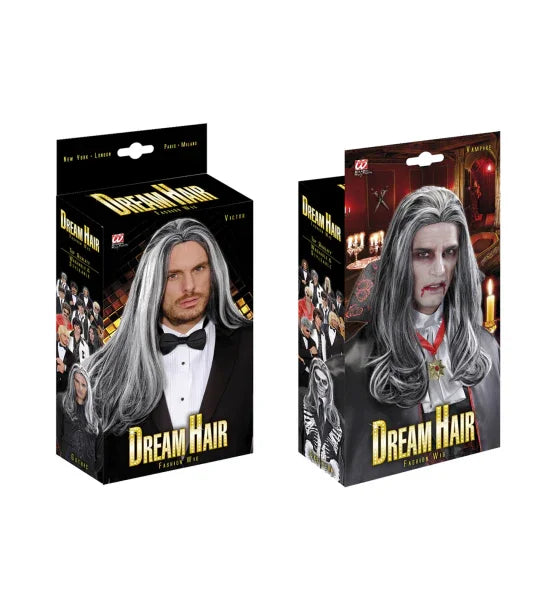 Peluca Canosa Larga Lujo COMPLEMENTOS Widmann