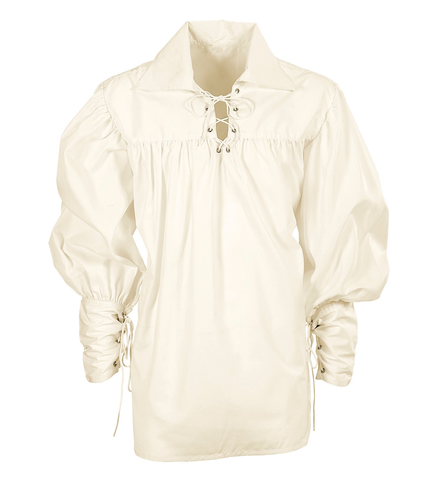 Camisa Medieval Blanco Natural para Hombre Medieval Widmann