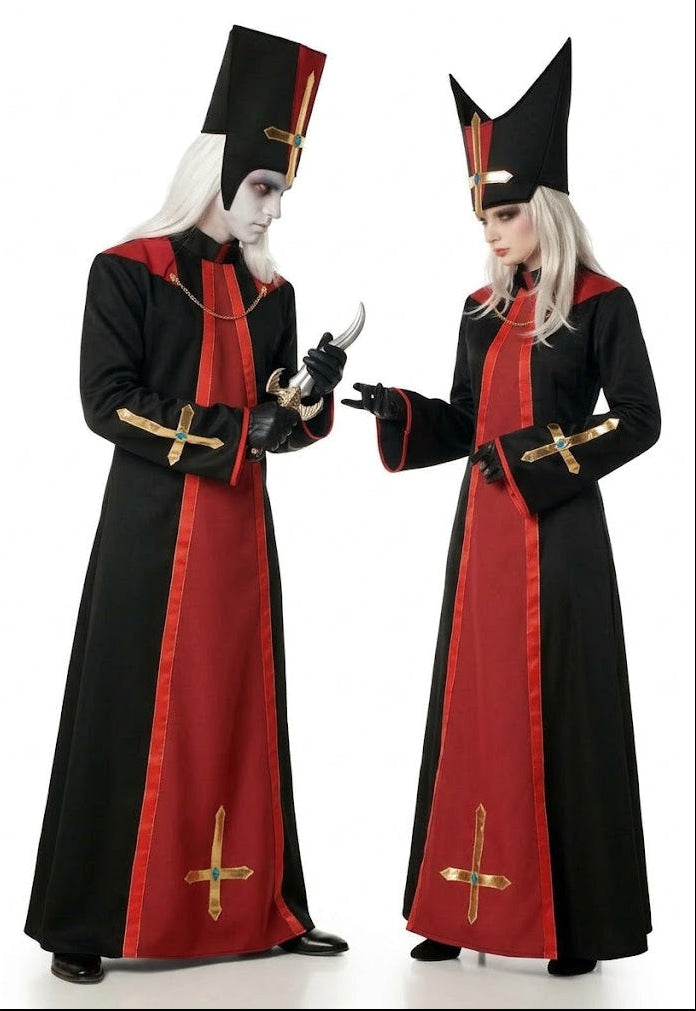 Costumi in coppia da sacerdoti del Faraone egiziano