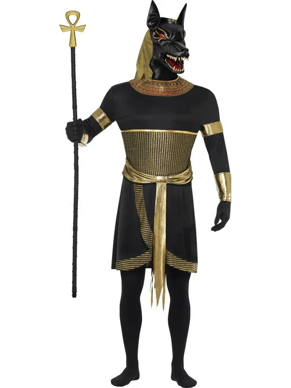 Disfraz de Anubis Dios Egipcio para Hombre Adultos Smiffys