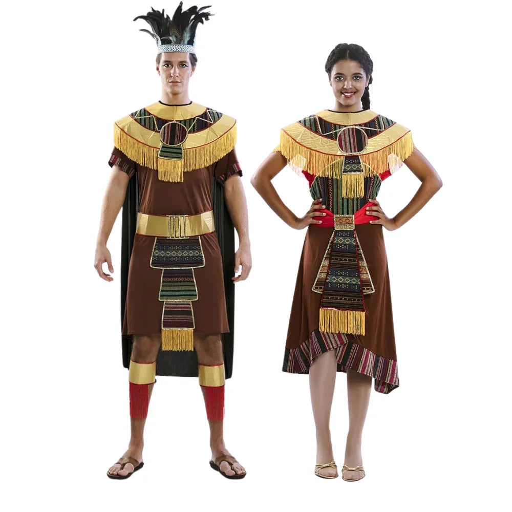 Disfraces en Pareja de Aztecas Indio Disfraces Simon