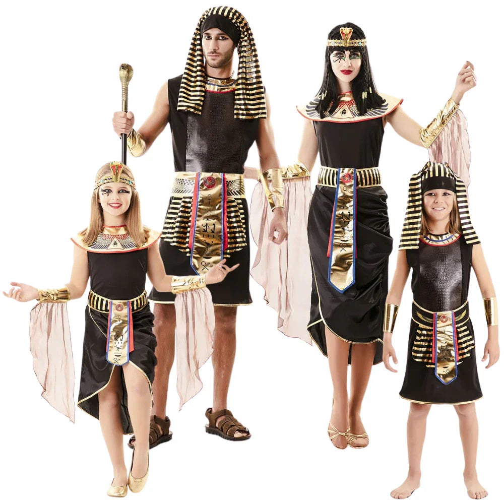 Disfraces para Grupo de Faraones Egipcios Negros Egipcio Disfraces Simon