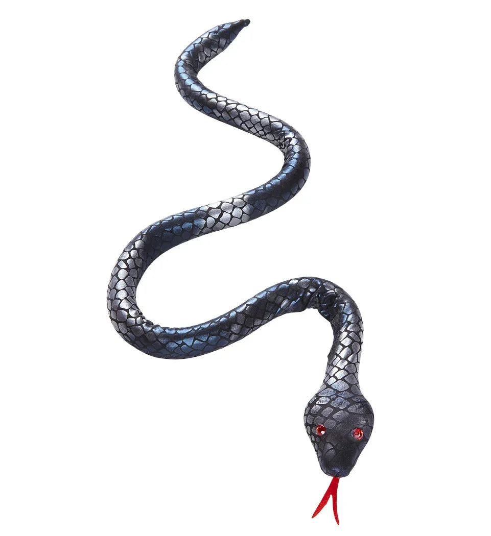 Serpiente con brillos plata moldeable COMPLEMENTOS Widmann