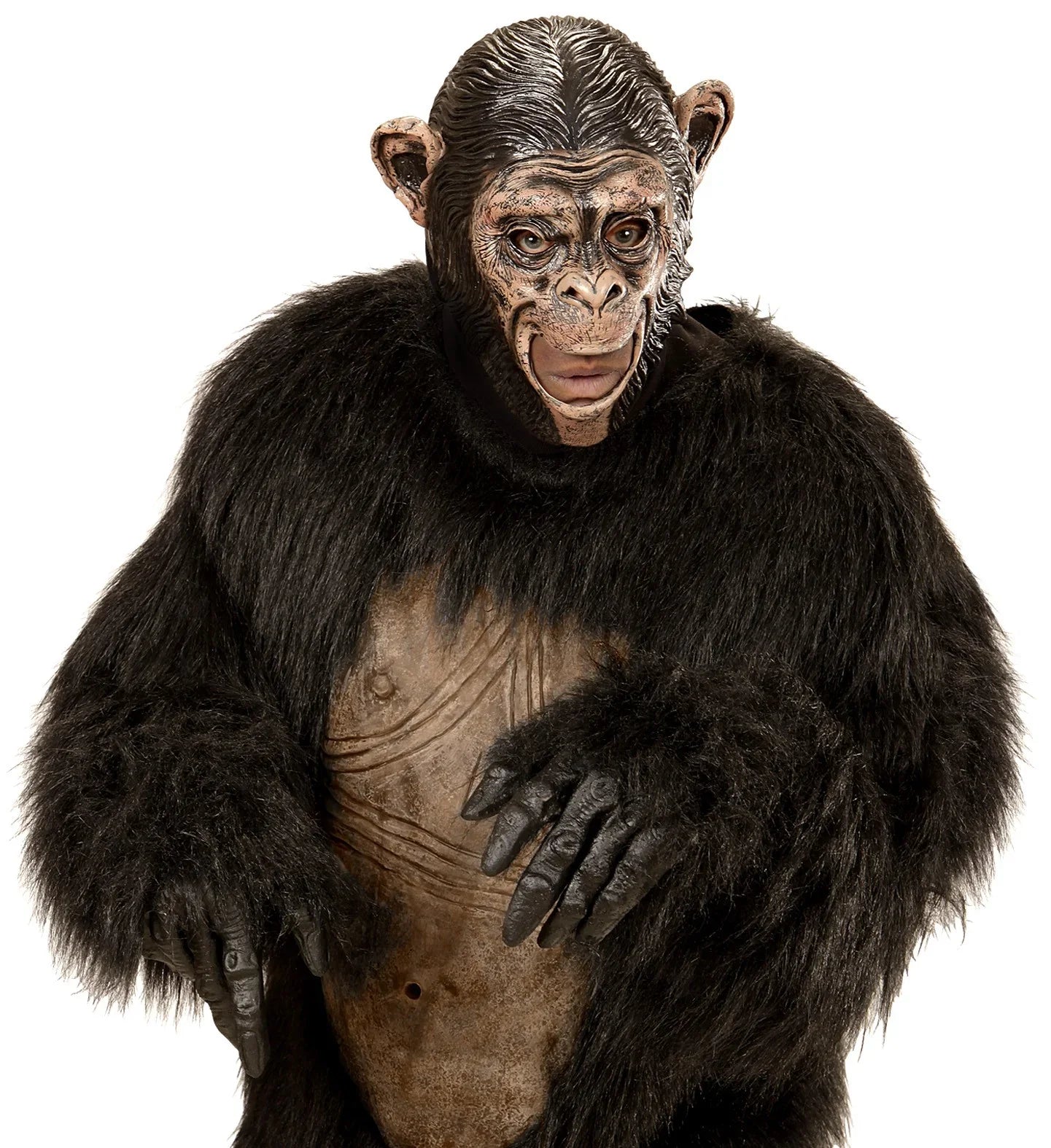 Máscara de Mono con la boca abierta COMPLEMENTOS Widmann