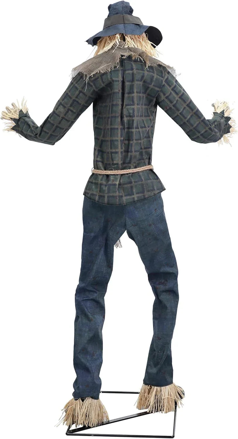 Espantapájaros Terrorífico con Movimiento, Luz y Sonido Decoración Halloween Palmer