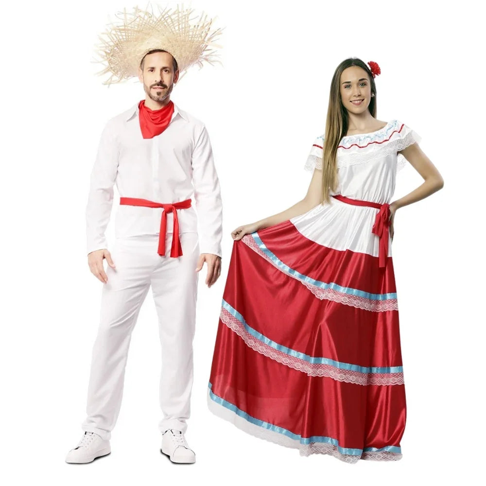 Disfraces en Pareja de Cubanos Tradicionales Rumberos y Caribeños Disfraces Simon