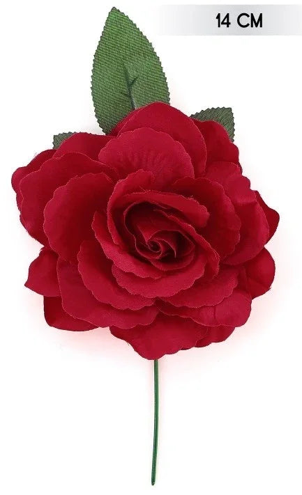 Rosa Roja Elegante Flores Partilandia