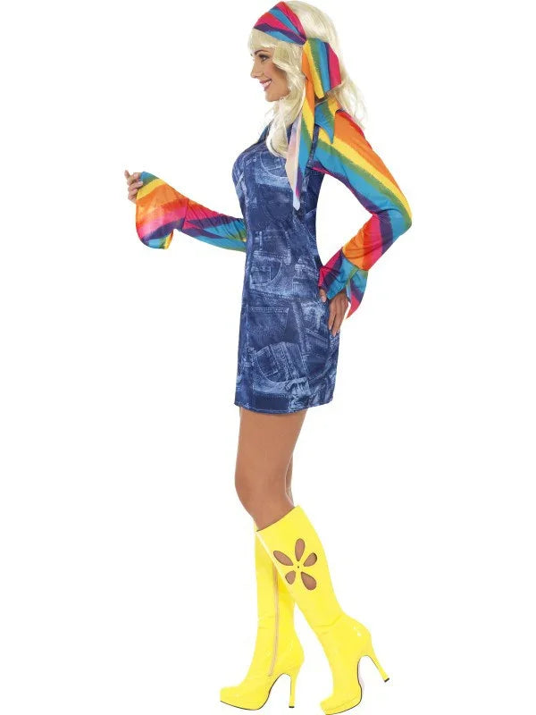 Disfraz de Bailarina Disco para Mujer Disco Smiffys