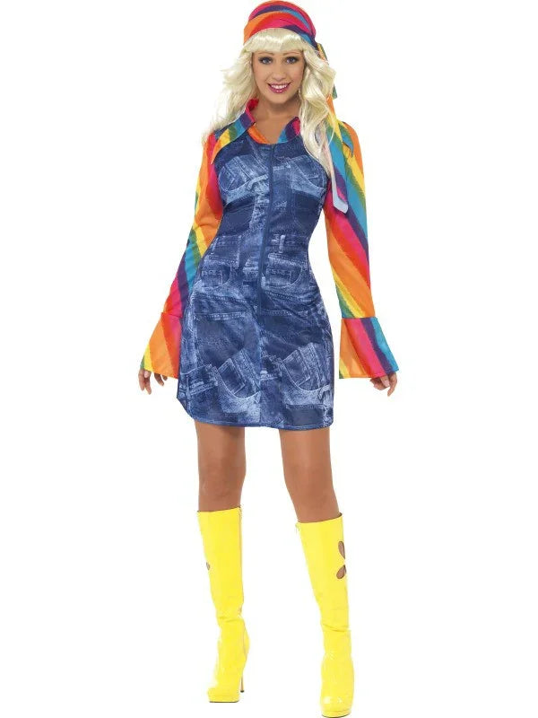 Disfraz de Bailarina Disco para Mujer Disco Smiffys