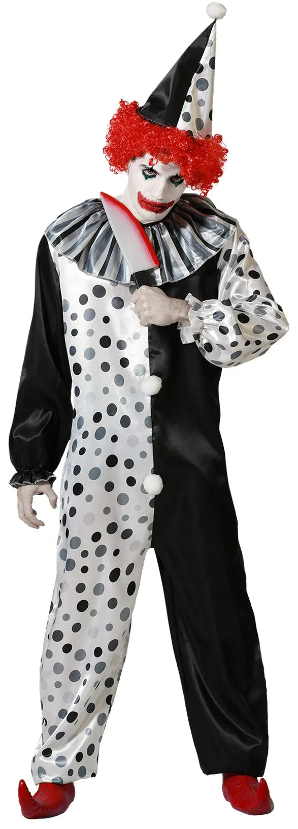 Disfraces en Pareja de Payaso Asesino Blanco y Negro Payasos Asesinos Disfraces Simon