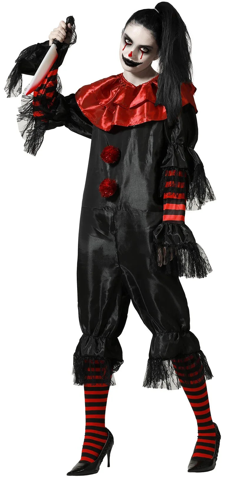 Disfraces en Pareja de Payasos Asesinos Negros Payasos Asesinos Disfraces Simon