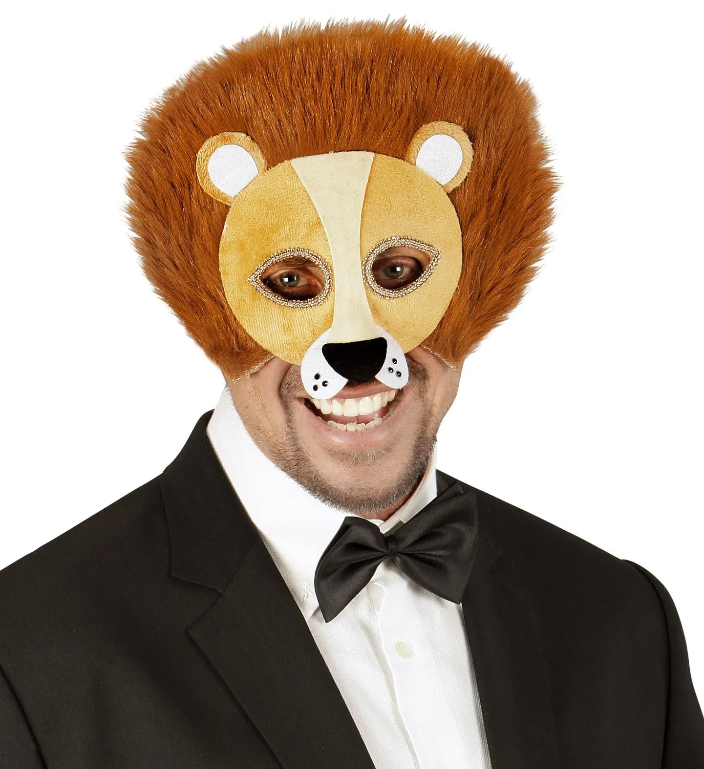 Máscara de León de Peluche Máscaras y Caretas Widmann