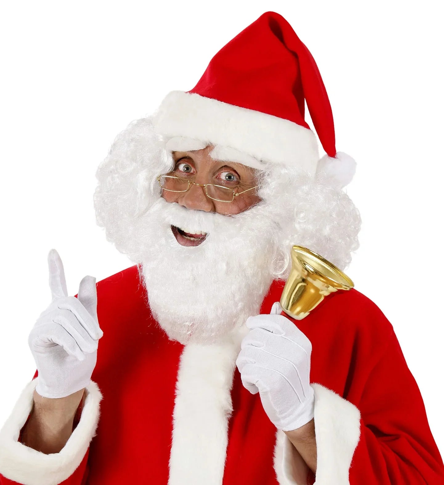 Barba Blanca Rizada Barbas y Bigotes Widmann