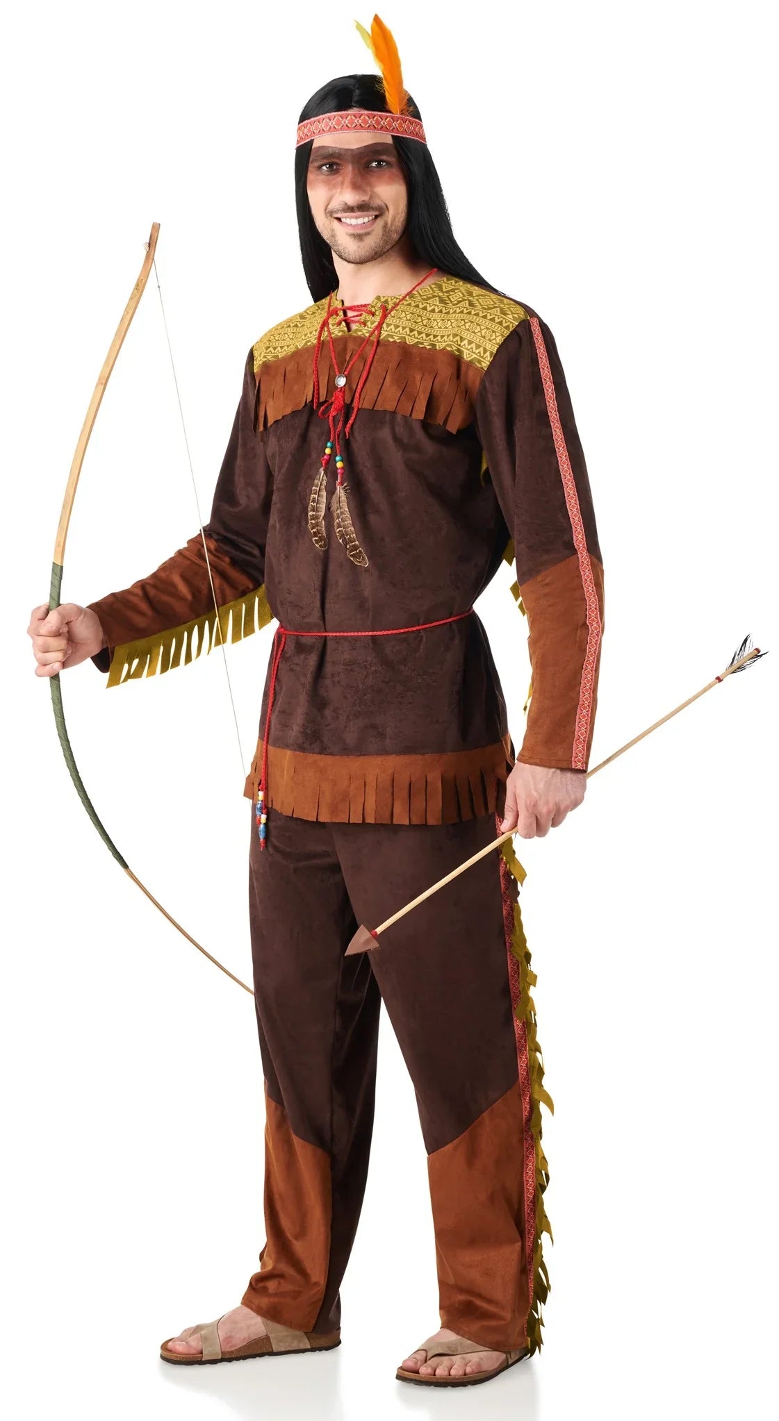 Disfraces en Pareja de Guerreros Indios Indio Disfraces Simon