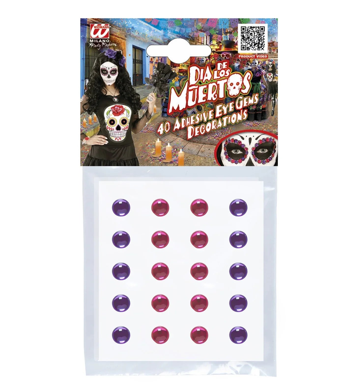 Gemas maquillaje Rosa y Violeta Maquillajes y Pinturas Widmann