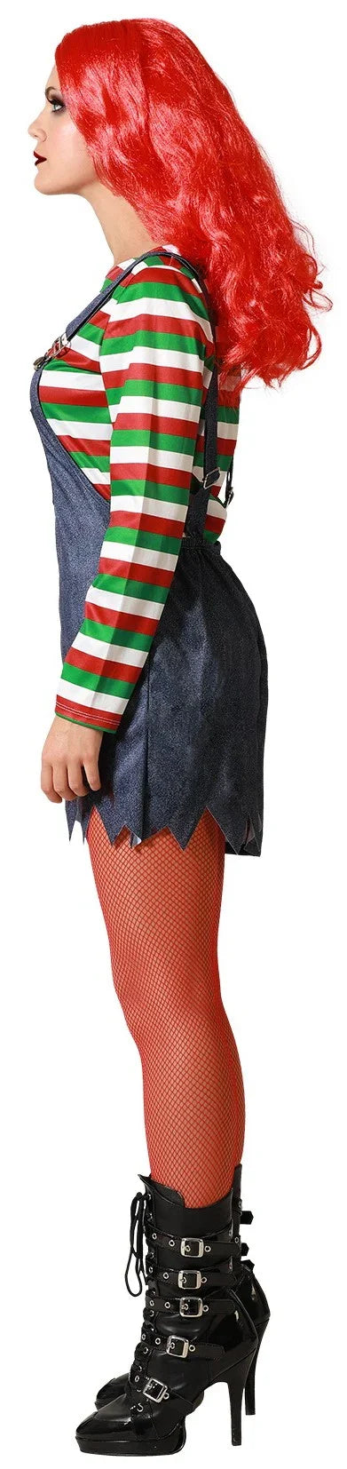 Disfraz de Chucky la Muñeca Poseída para Mujer Chucky - El Muñeco Diabólico Atosa