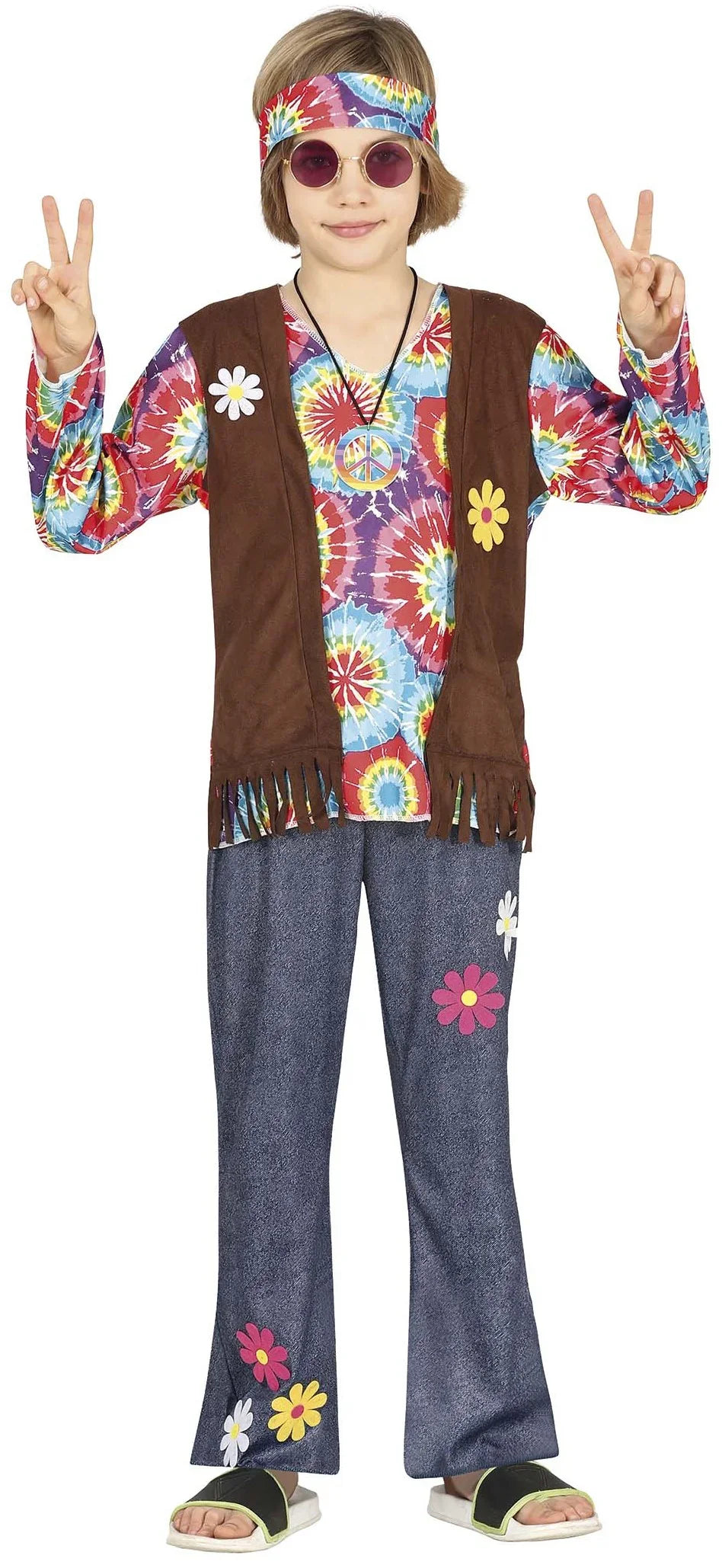 Disfraces para Grupo de Hippies Floreados Hippie Disfraces Simon