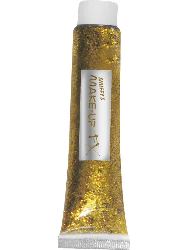 Purpurina en Gel Dorada Maquillajes y Pinturas Smiffys