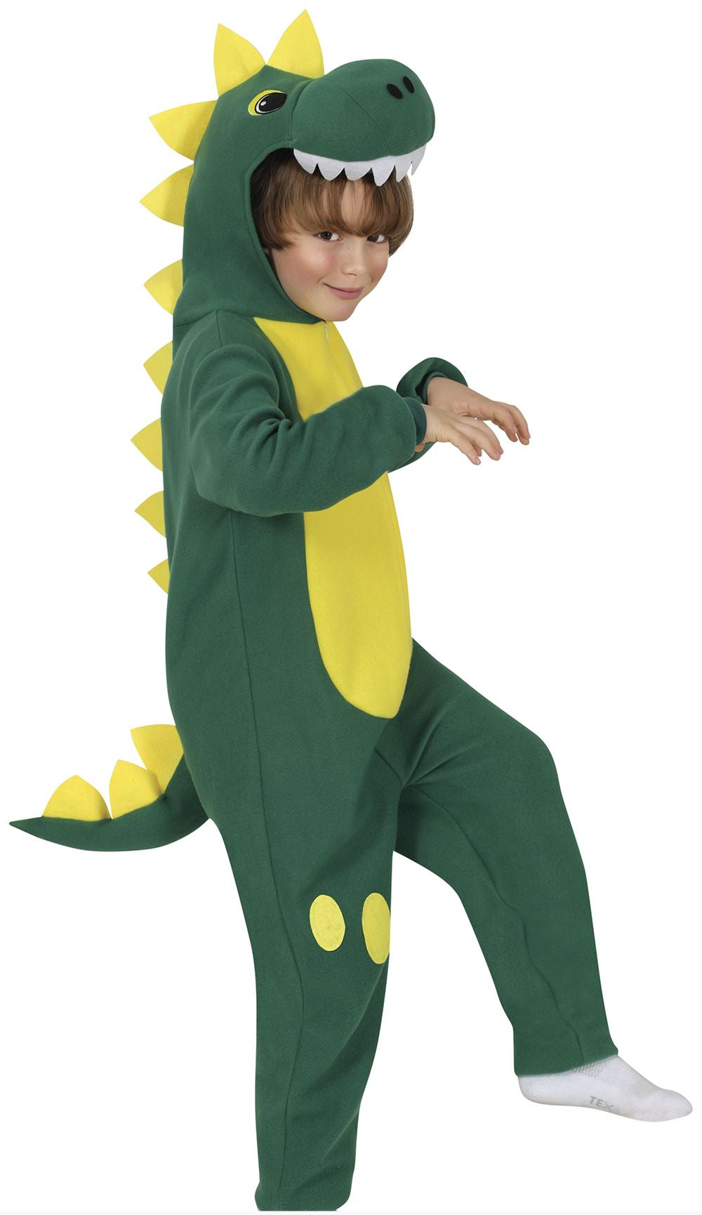 Costume da Dinosauro Verde per Bambino