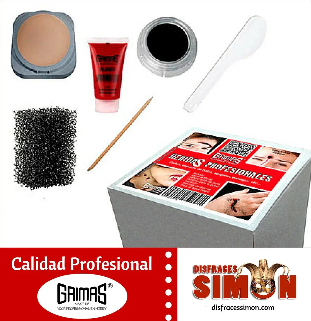 Kit de Maquillaje Heridas Maquillajes y Pinturas Grimas