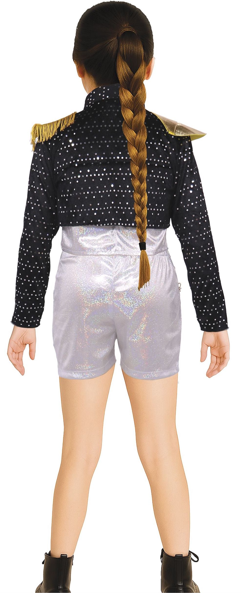 Disfraz de Rumi Dorado K-Pop para Niña