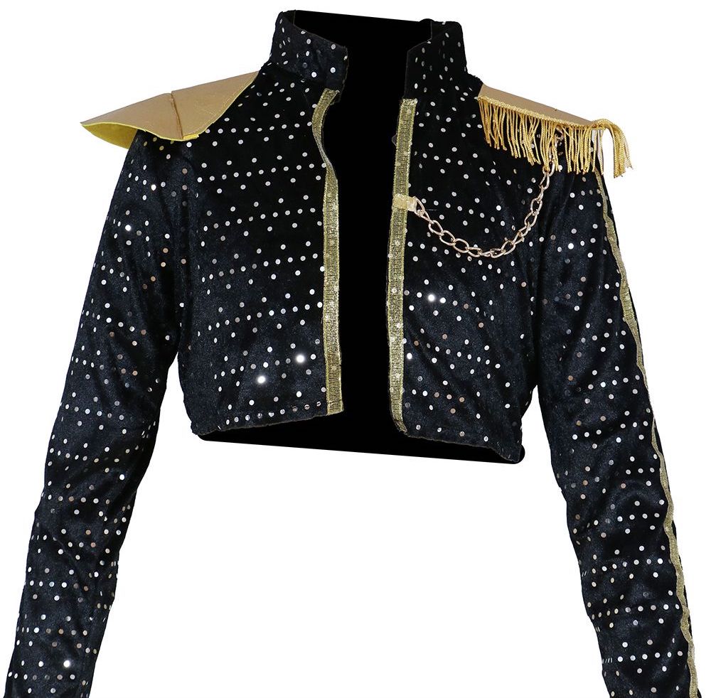 Disfraz de Rumi Dorado K-Pop para Niña