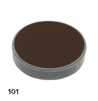 Maquillaje en Crema Profesional Grimas Maquillajes y Pinturas Grimas 1001 - Marrón Oscuro