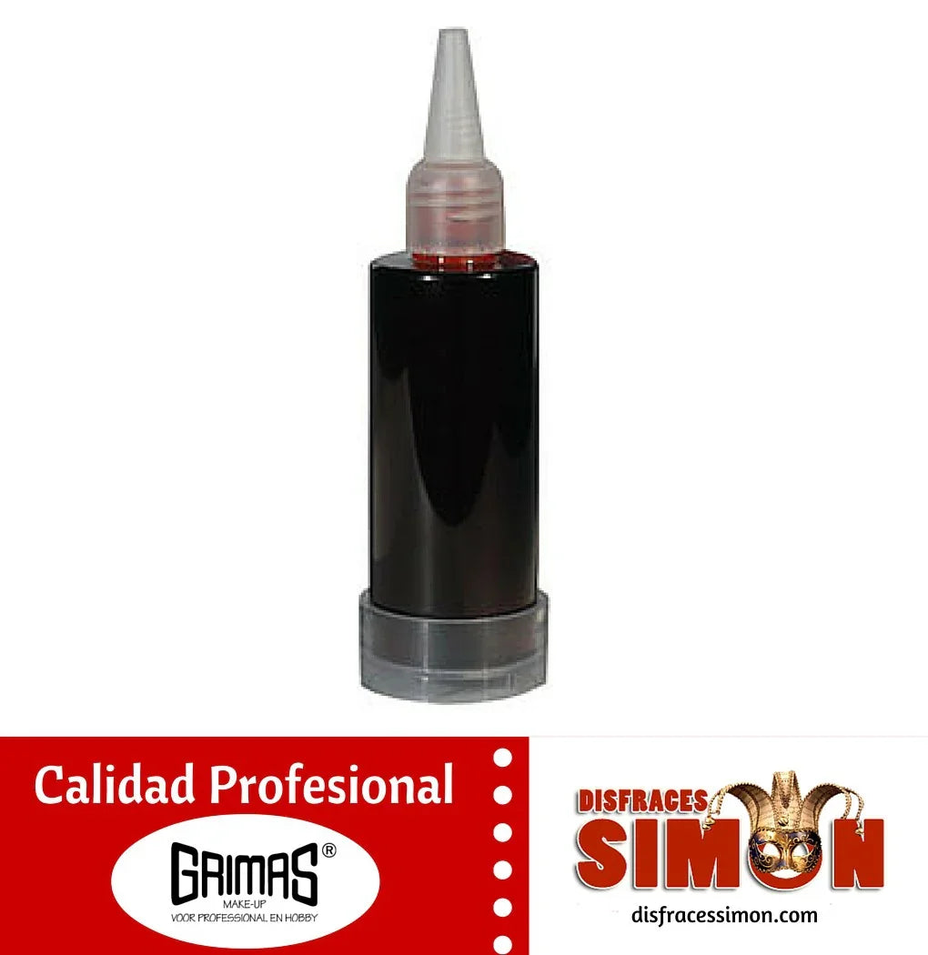 Sangre Líquida Oscura Latex, Sangre, Heridas y Protesis Grimas