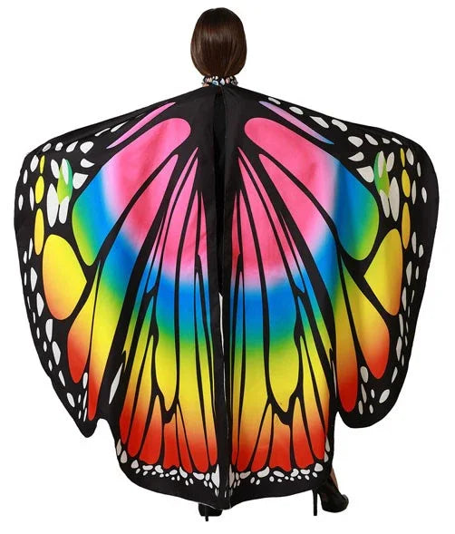 Alas Grandes de Mariposa Multicolor para Adulto Mariposa Atosa
