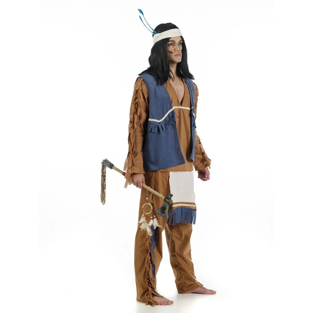 Disfraz de Indio Apache con Chaleco Indios y Vaqueros Limit Sport