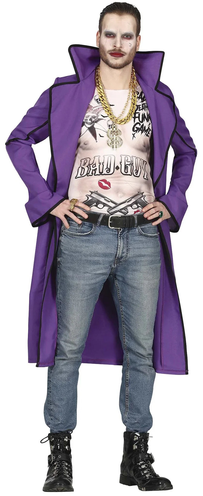 Disfraces en Pareja de Joker y Harley Quinn Superhéroes Disfraces Simon