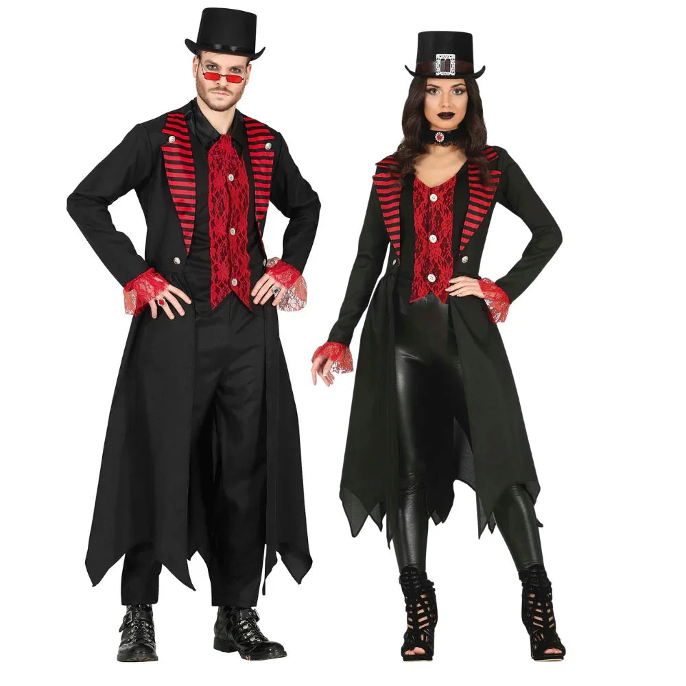 Disfraces en Pareja de Vampiros Góticos Vampiros y vampiresas Disfraces Simon