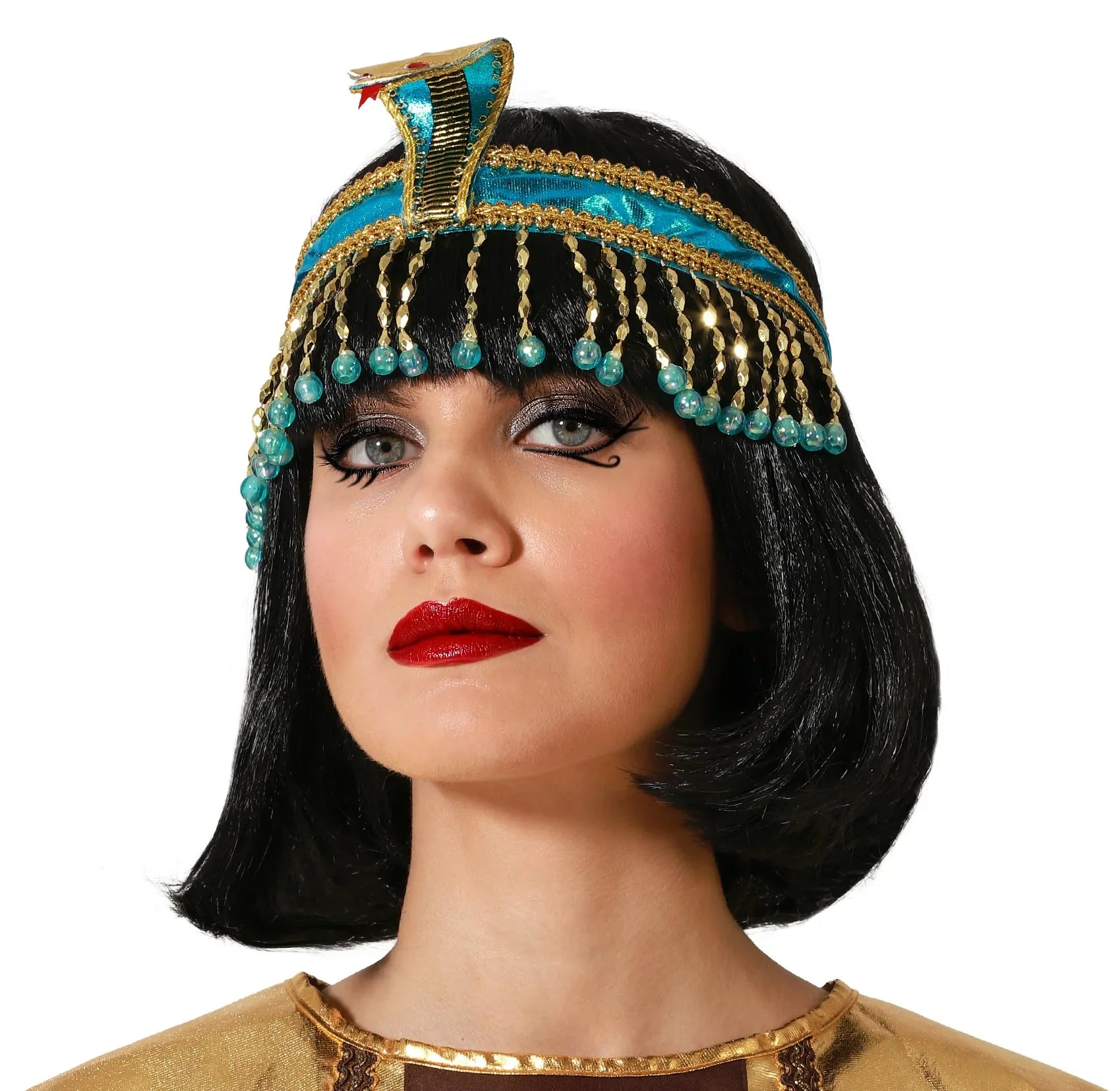 Tocado de Egipcia con Serpiente Complementos Egipcios Atosa
