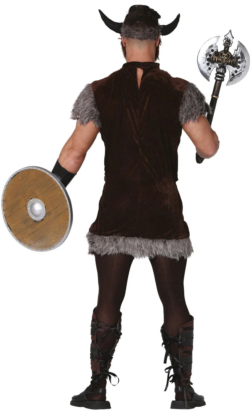 Disfraz de Vikingo Salvaje para Hombre Vikingo Guirca