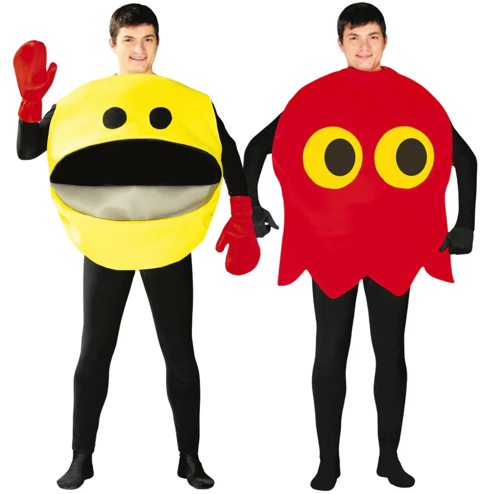 Disfraces en Pareja de Pac-Man Videojuegos Disfraces Simon