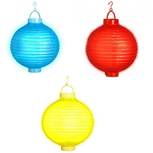 Farolillo con Luz LED Decoración Widmann Amarillo