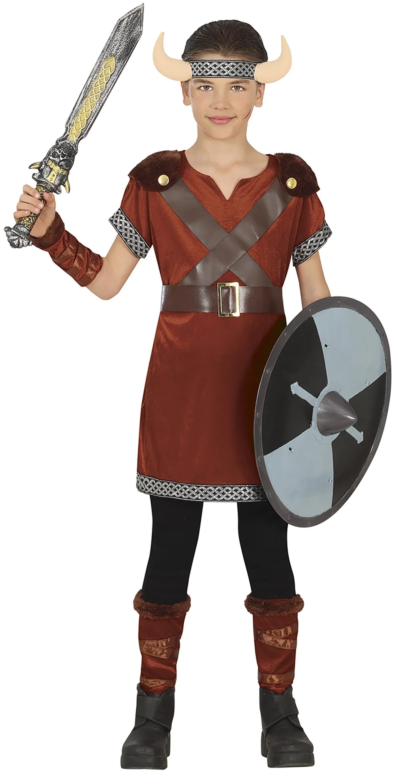 Disfraces para Grupo de Guerreros Vikingos Marrones Vikingo Disfraces Simon