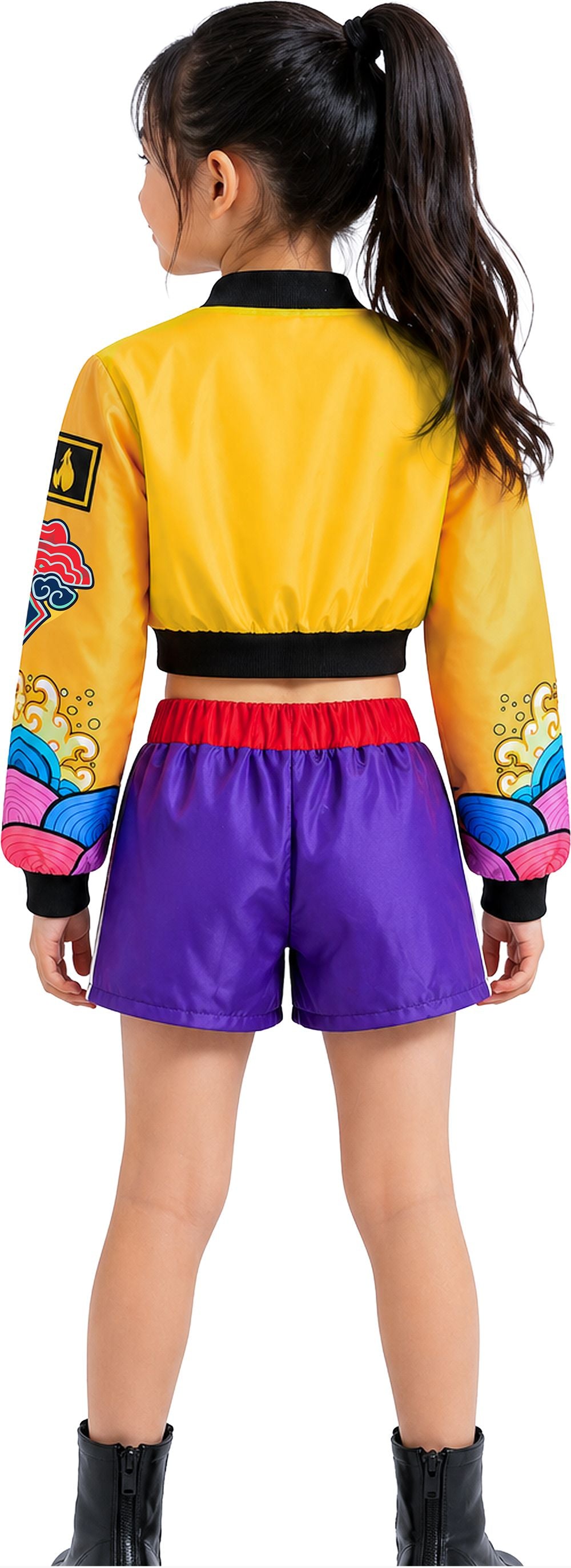 Costume di Rumi Basic Bomber K-pop per bambino