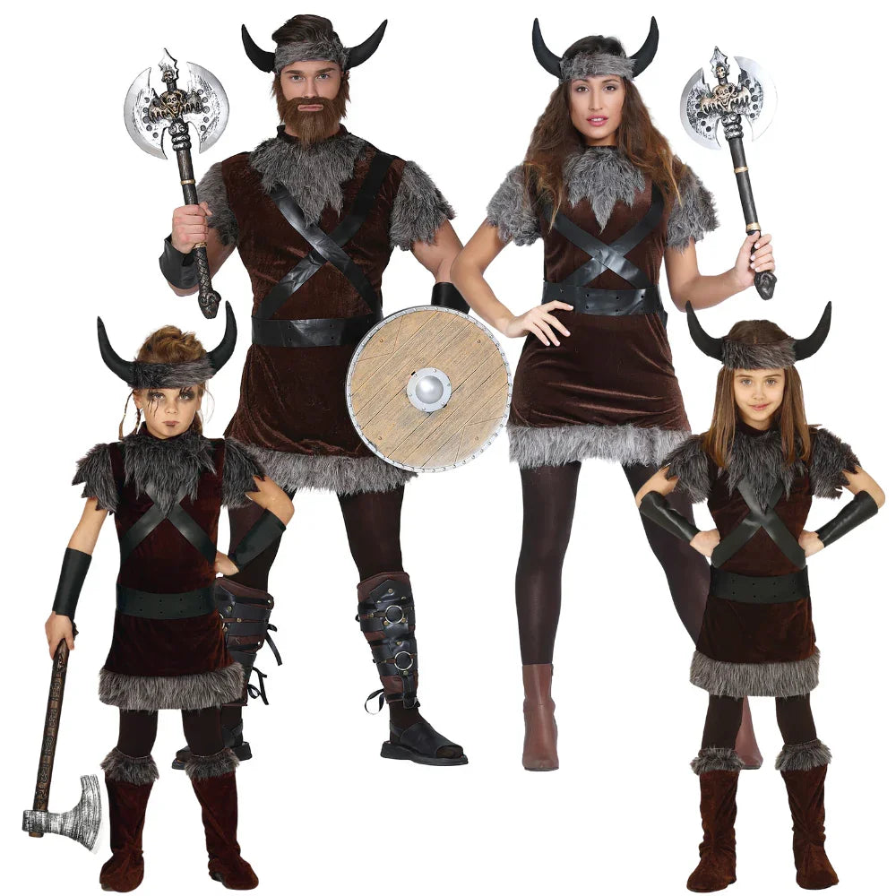 Disfraces para Grupo de Vikingos Salvajes Vikingo Disfraces Simon