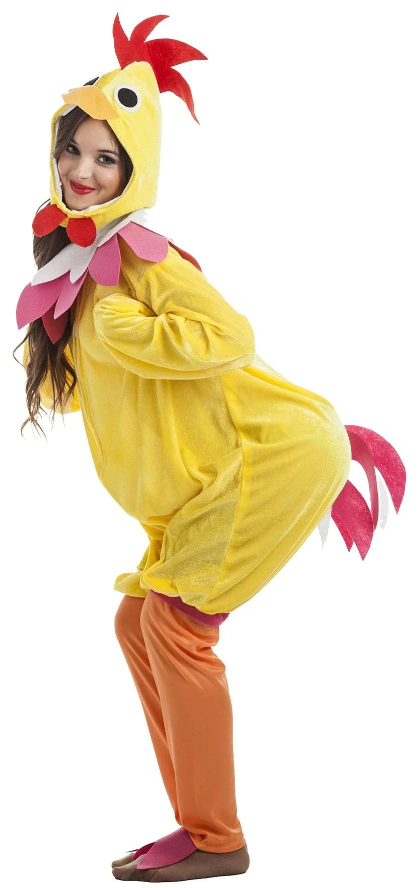 Disfraces para Grupo de Gallo y Gallina Coloridos Pollo y Gallina Disfraces Simon