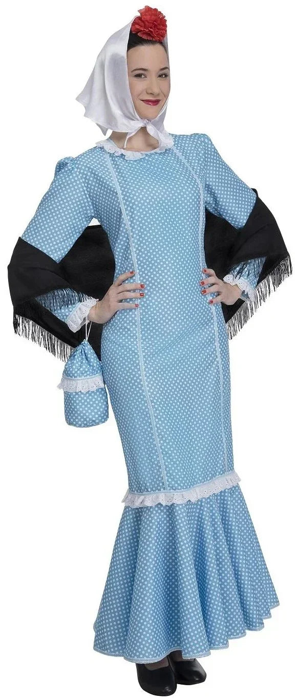 Disfraces en Pareja de Chulapo y Chulapa Castiza Azul Chulapos y Chulapas Disfraces Simon
