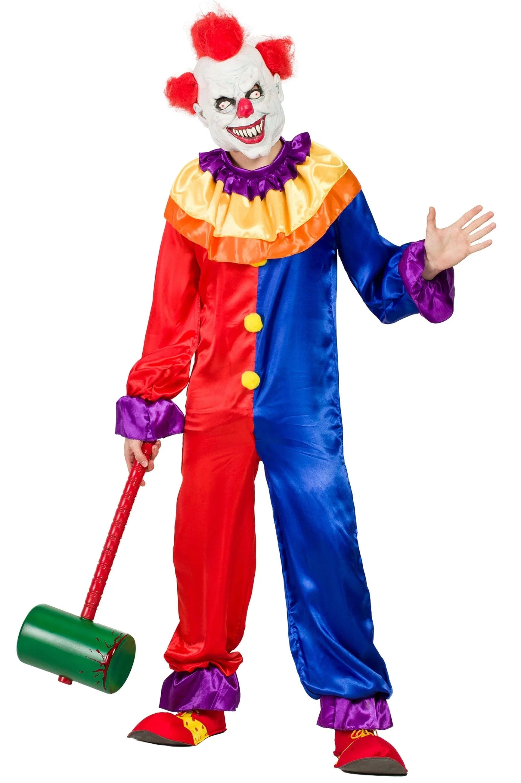 Disfraces en Pareja de Payasos Terroríficamente Divertidos Payaso Disfraces Simon