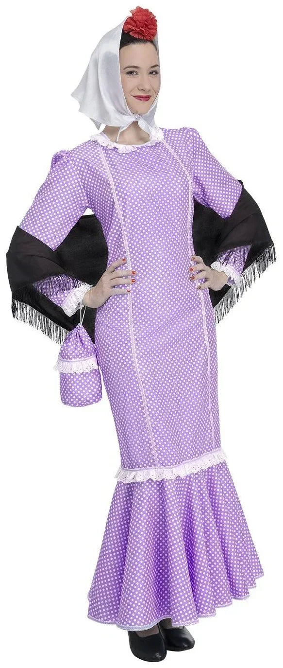 Disfraces en Pareja de Chulapo y Chulapa Castiza Morado Chulapos y Chulapas Disfraces Simon