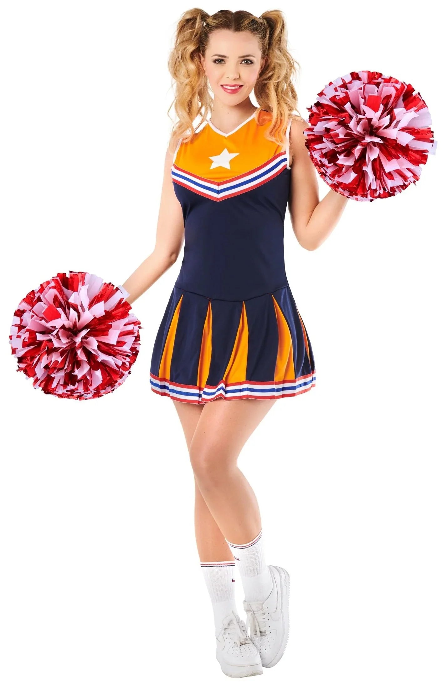 Disfraces en Pareja de Jugador de Rugby y Animadora Azul Deportes y Animadoras Disfraces Simon