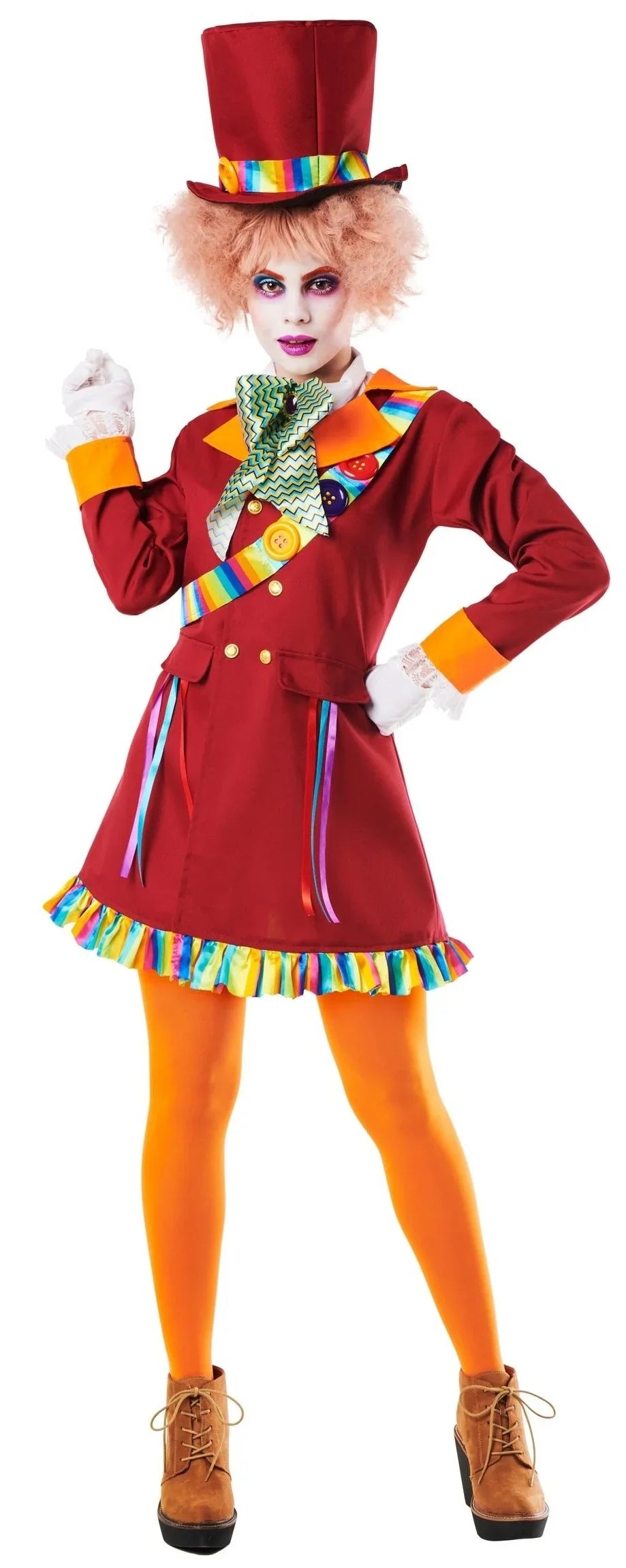 Disfraces en Pareja de Sombrerero Loco Granate Sombrerero Loco Disfraces Simon